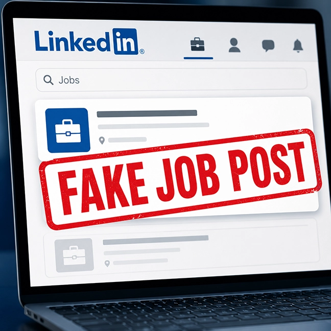 LinkedIn Has a Fake Job Postings Problem